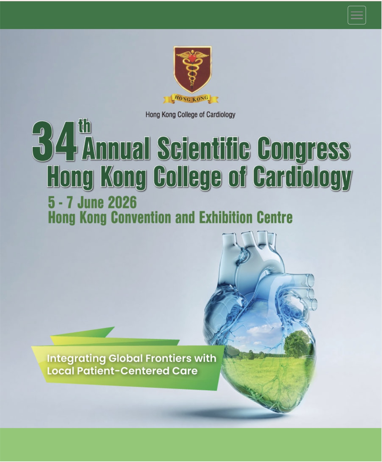 34th Annual Scientific Congress of the Hong Kong College of Cardiology